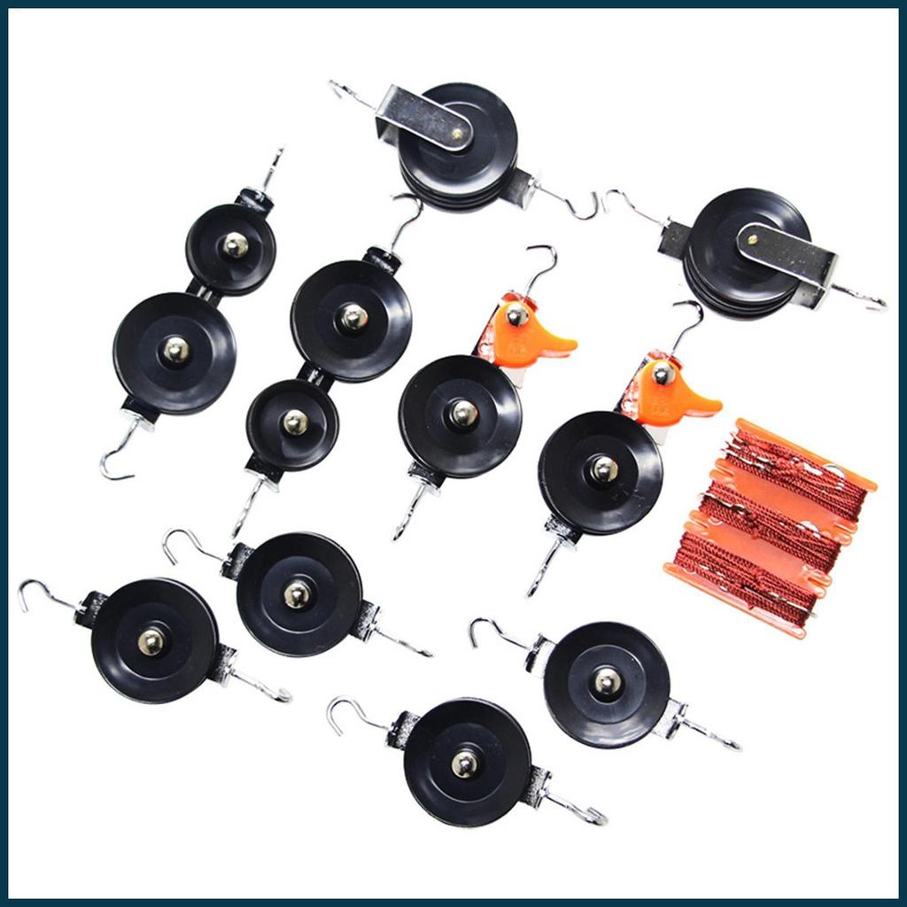 Double Pulley Block เครื่องมือการสอนโลหะระบบรอกสําหรับการทดลอง Lab สําหรับ Self Learning Group Study