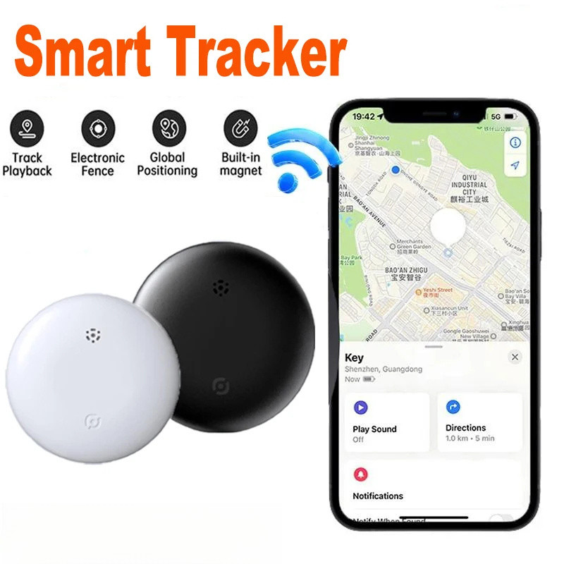 ใหม่สมาร์ท Airtag บลูทูธ GPS แบบพกพา Tracker ทํางานพร้อมค้นหา APP My Air Tag Tracker Locator สัตว์เลี้ยงกระเป๋าเด็ก Key Finder