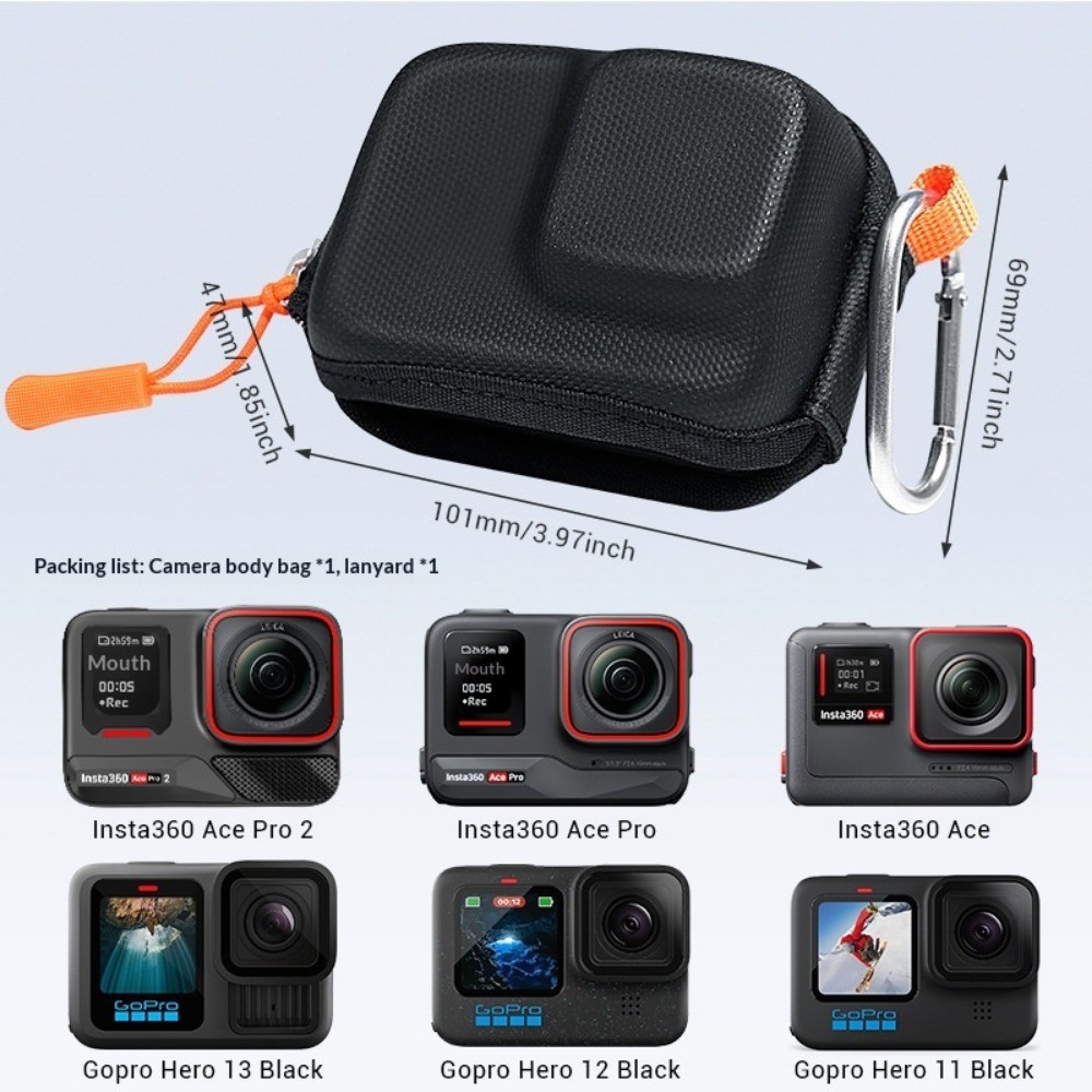 สําหรับ Insta 360 ACE Pro 2 กระเป๋าสําหรับ Insta 360 ACE Pro 2 กระเป๋ากล้อง Gopro สําหรับ Insta360 A