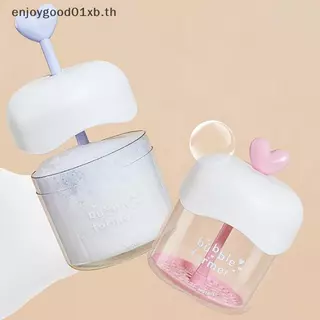 EDTH แบบพกพา Face Cleanser อาบน้ําแชมพูเจลโฟม Maker Bubble Press Foamer อุปกรณ์ทําความสะอาดฟองถ้วย Make Up Removal เครื่องมือ.