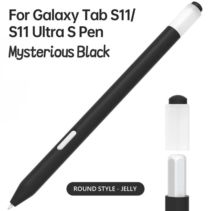 SAMSUNG ซิลิโคนปากกาสัมผัสสําหรับSamsung Galaxy Tab S11 S11Ultra S-ปากกาแท็บเล็ตดินสอฝาครอบป้องกันสํ