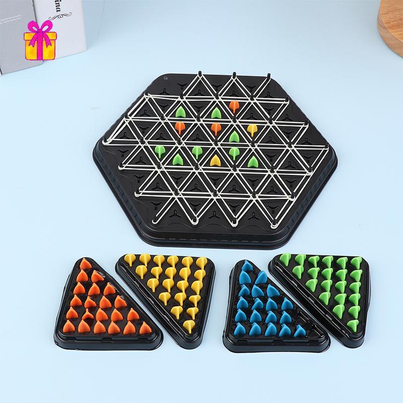 [INTH] Chain Triangle Chess Splendor Duel Board Strategy Game สําหรับเด็กและผู้ใหญ่ Fun Family Game 