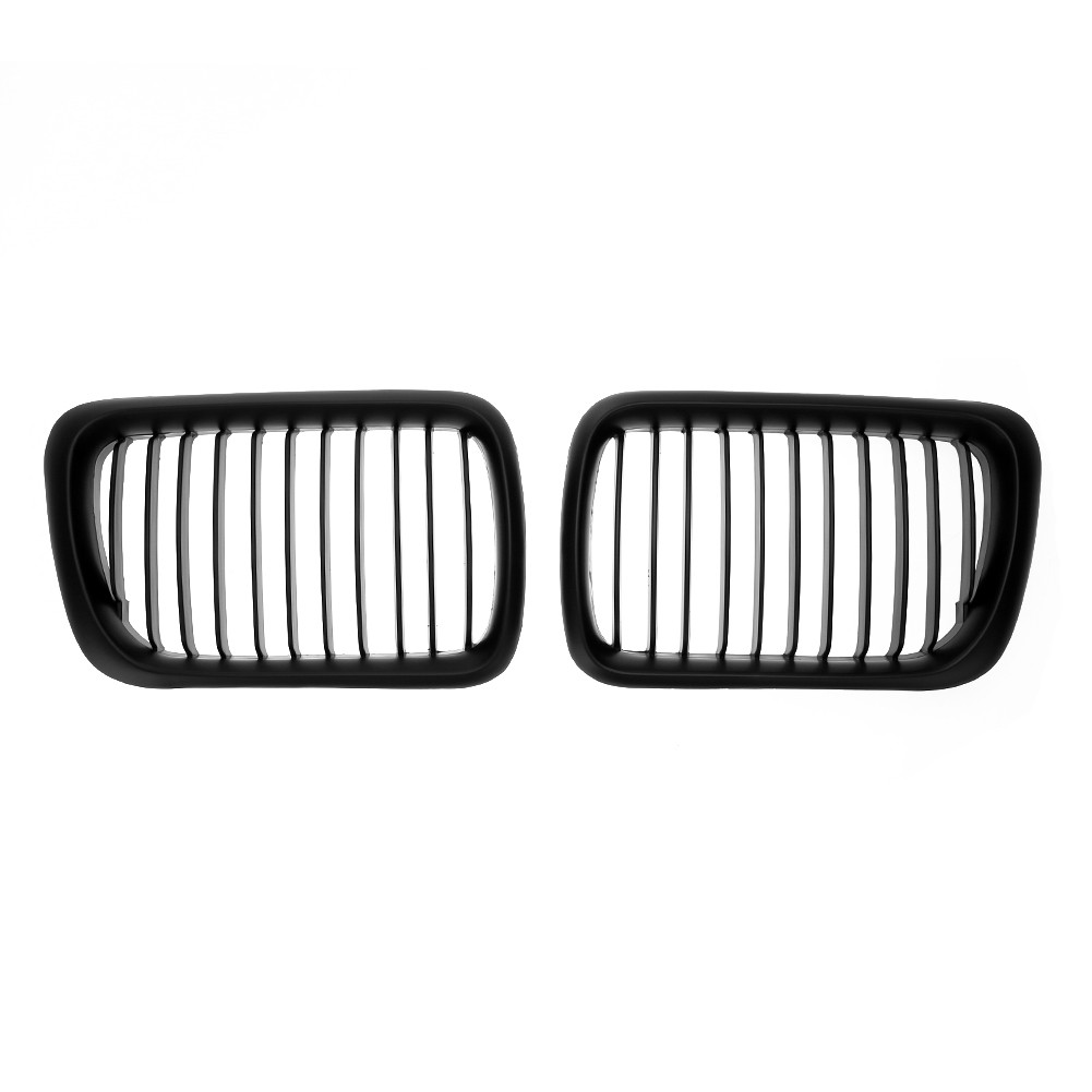 ตะแกรงกระจังหน้าสีดําด้านสําหรับ E36 97-98 318i 320i 323i 325i 328i [rgboutdoor.th]