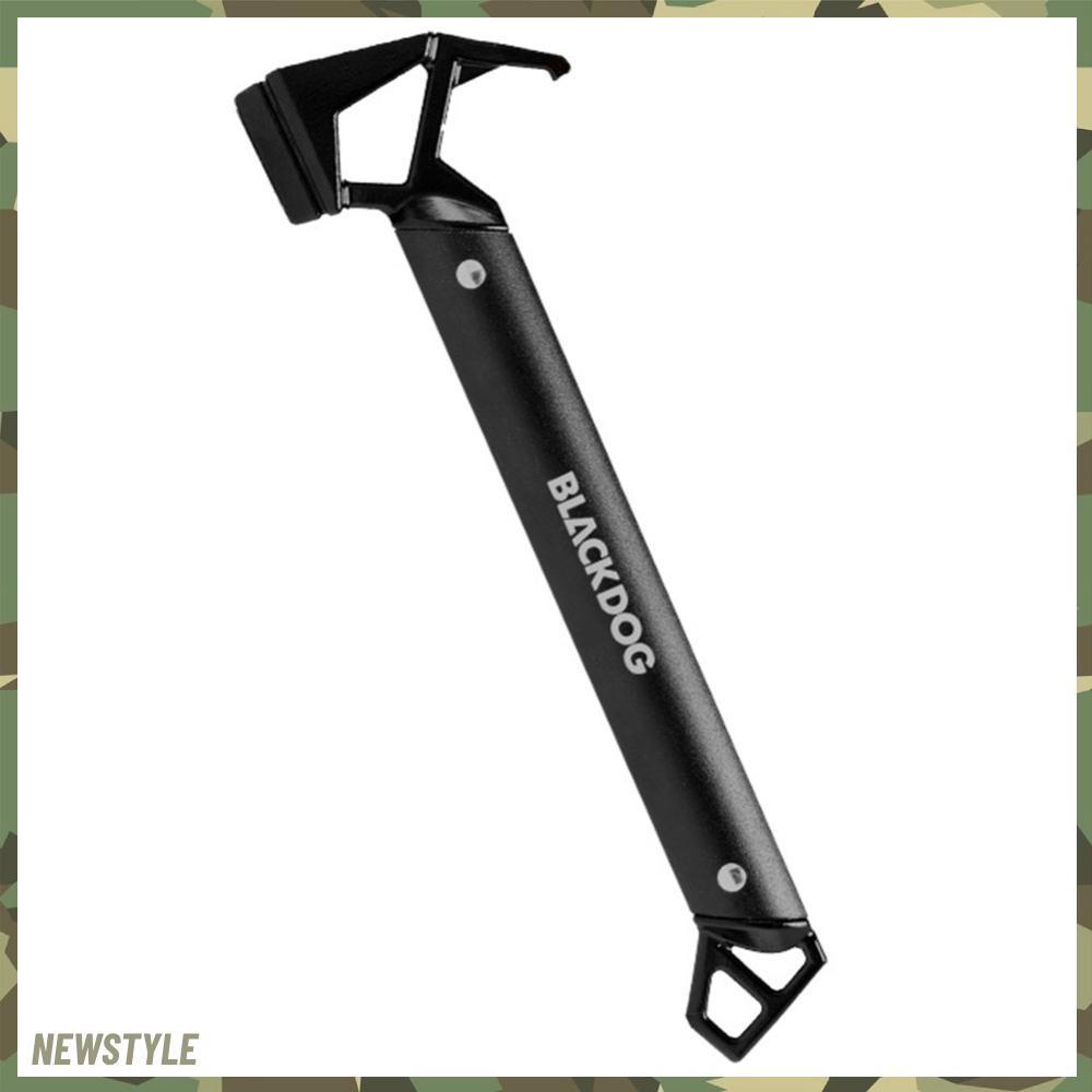 Camping เต็นท์ Ground Peg ค้อนลื่นเต็นท์กลางแจ้ง Ground Nail Hammer แบบพกพา Camp Hammer อุปกรณ์กลางแ