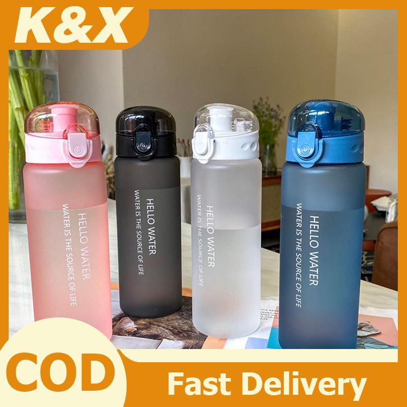 K&X 780ml ขวดน้ําแบบพกพาสําหรับดื่มชาแก้วกีฬากลางแจ้ง Camping Supplies ใหม่