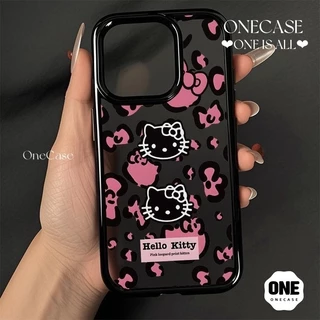 17เคสไอโฟนลายเสือดาวสีฟ้าชมพู สดชื่นฤดูร้อน สไตล์ Y2K สาวแซ่บ สำหรับ iPhone 15 Pro 17 Pro Max 16 Plus 14 17 Air 11 12 13