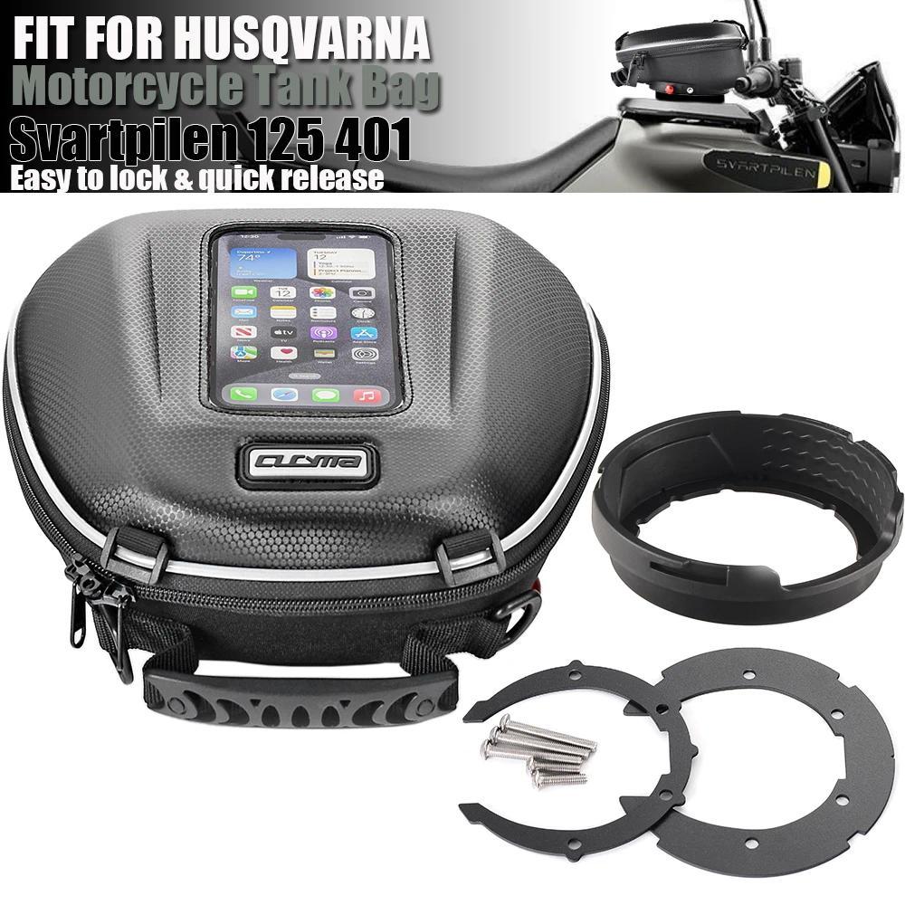 AG สําหรับ HUSQVARNA Svartpilen125 Svartpilen401 Svartpilen 125 401 รถจักรยานยนต์รถจักรยานยนต์กระเป๋