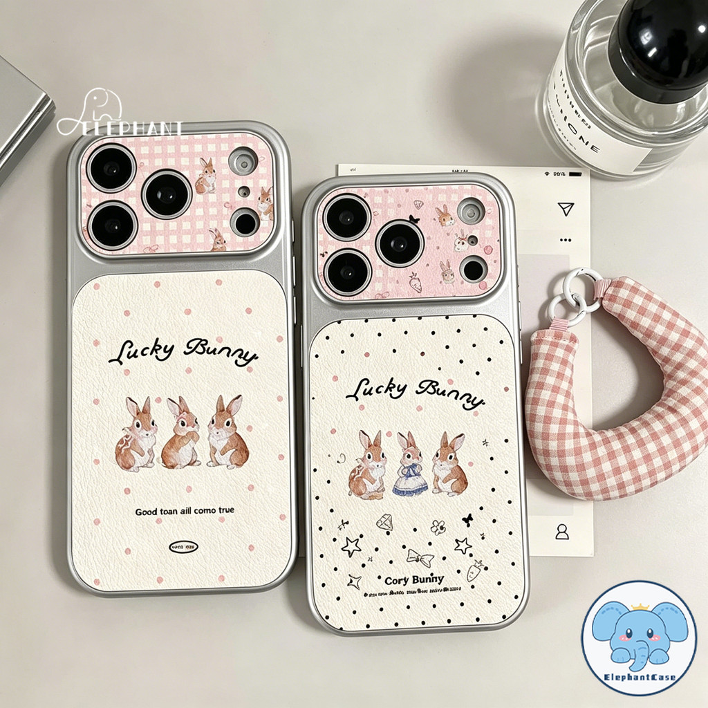 เคสเปลี่ยนผิวหนัง ตุ๊กตากระต่าย น่ารัก สไตล์ฮิต เข้ากันได้กับIPhone 15 13 17 air 14 11 16 12 Pro Max 14 16 15 Plus
