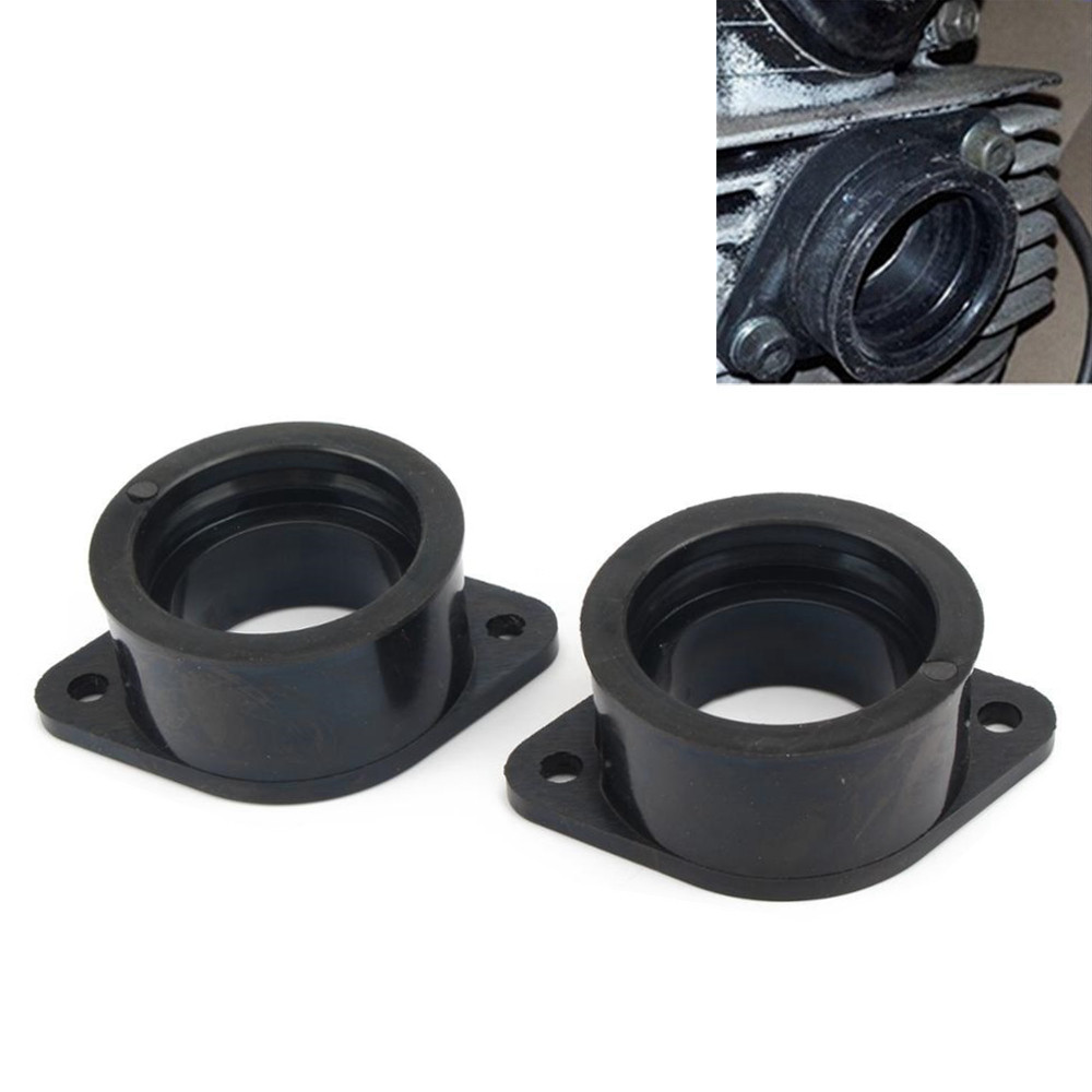คาร์บูเรเตอร์รถจักรยานยนต์ฉนวนท่อไอดี Boot Manifold สําหรับ Kawasaki KZ250 KZ440 LTD A/B/D/G1980-198