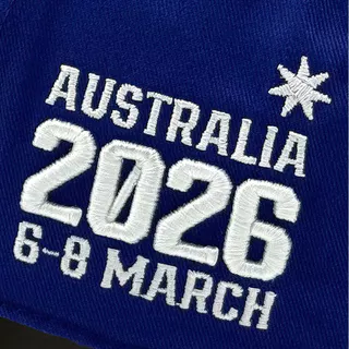 หมวกเบสบอล, Pirelli -F1 Melbourne Sun Protection, Unisex Outdoor Australia 2026 GP Special Podium Cap, ประณีตหลายสีปัก