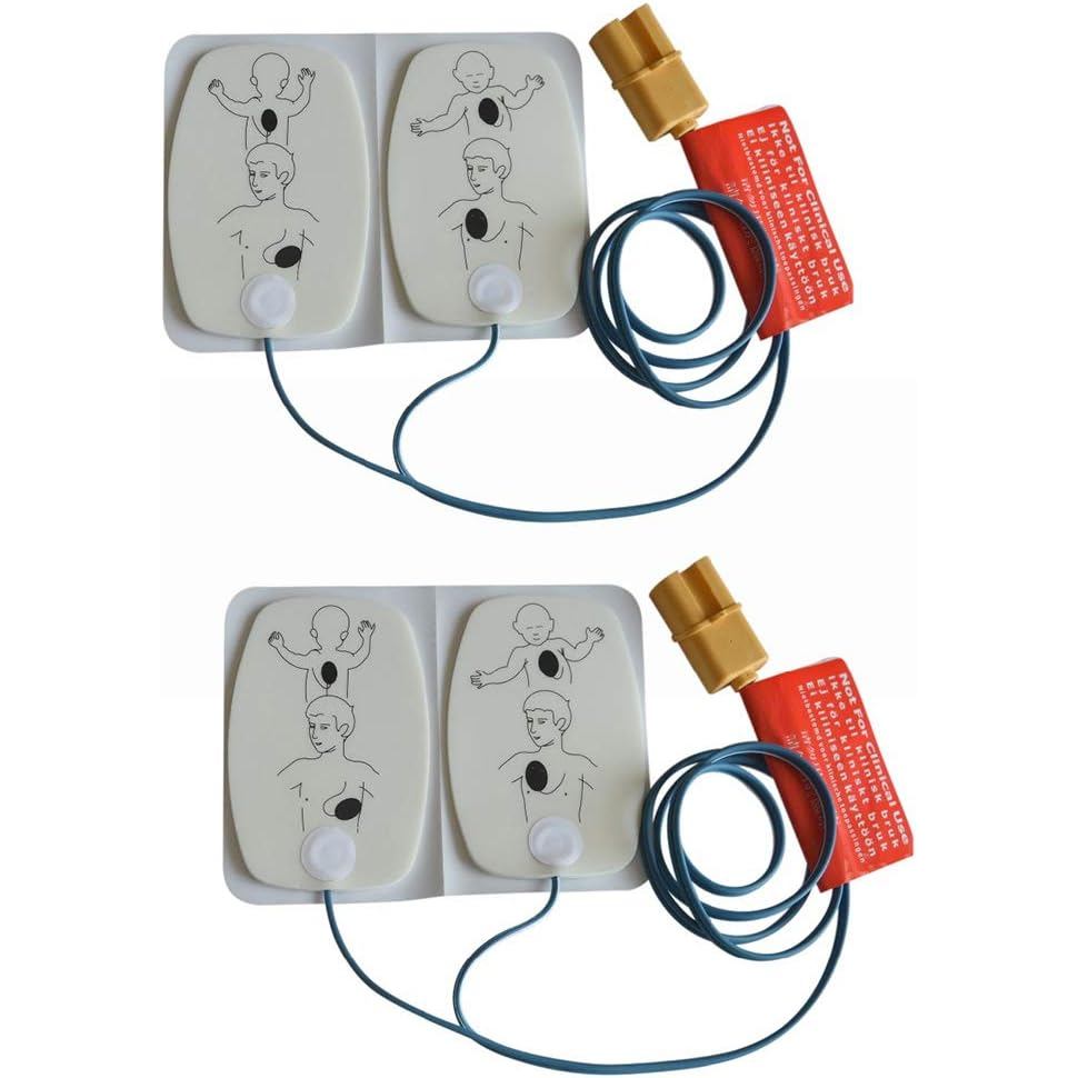 AED Trainer Pads ทํางานร่วมกับ Manikin เฉพาะขนาดเล็ก AED Training Pads โดยไม่ต้อง Pins ในปลั๊กสําหรั