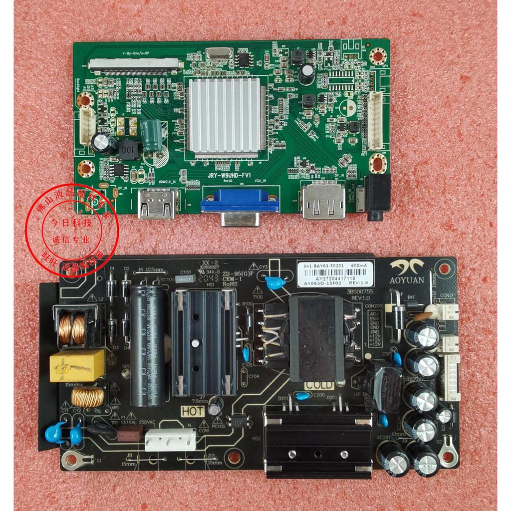Original AOC Guanjie C32GX 32GX ไดรฟ์เมนบอร์ด JRY-W9UHD-FV1 Power Board AY063D