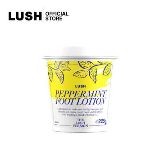 LUSH โลชั่นทาเท้า PEPPERMINT FOOT LOTION 225g