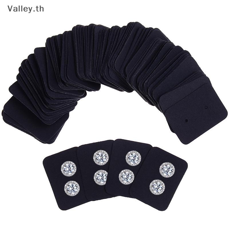 [Valley] 100x Jewelry ต่างหูแบบติดหูแบบแขวนโชว์แขวนการ์ดออแกไนเซอร์ TH
