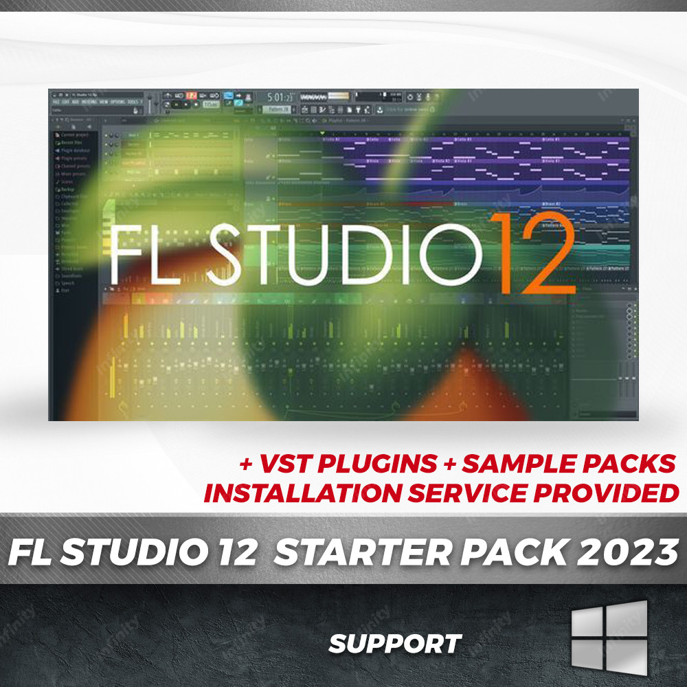 FL Studio 12 + 15 GB Content 🔰 Musician Producer Beginner Bundle