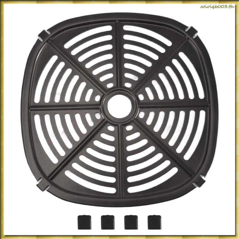 [HDED] Air Fryer Grill Crisper Tray สําหรับ Dash 2.6QT -Crisp Digital Air Fryer พร้อม Air Fryer Rubb