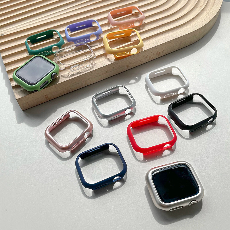 ฮาร์ดพีซีป้องกันกรณี for Apple Watch IWatch Ultra/SE 3 2 49mm Series 11 10 9 8 7 6 46 45 44 42 40มม อุปกรณ์ป้องกันหน้าจอ ราคา ถูกที่สุด ดีลบีเคเค แกลเลอรีภาพที่ 8