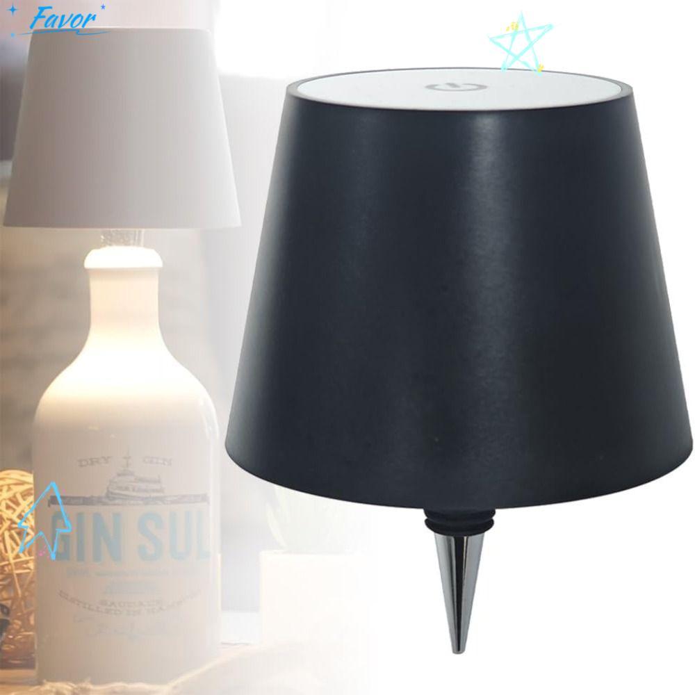 ไฟขวดไวน์ FAVOR โหมดไฟหายใจ ขวดเหล้า Bar Cafe บรรยากาศไฟกลางคืน, 3 สี Stepless Dimming อินเทอร์เฟซ T