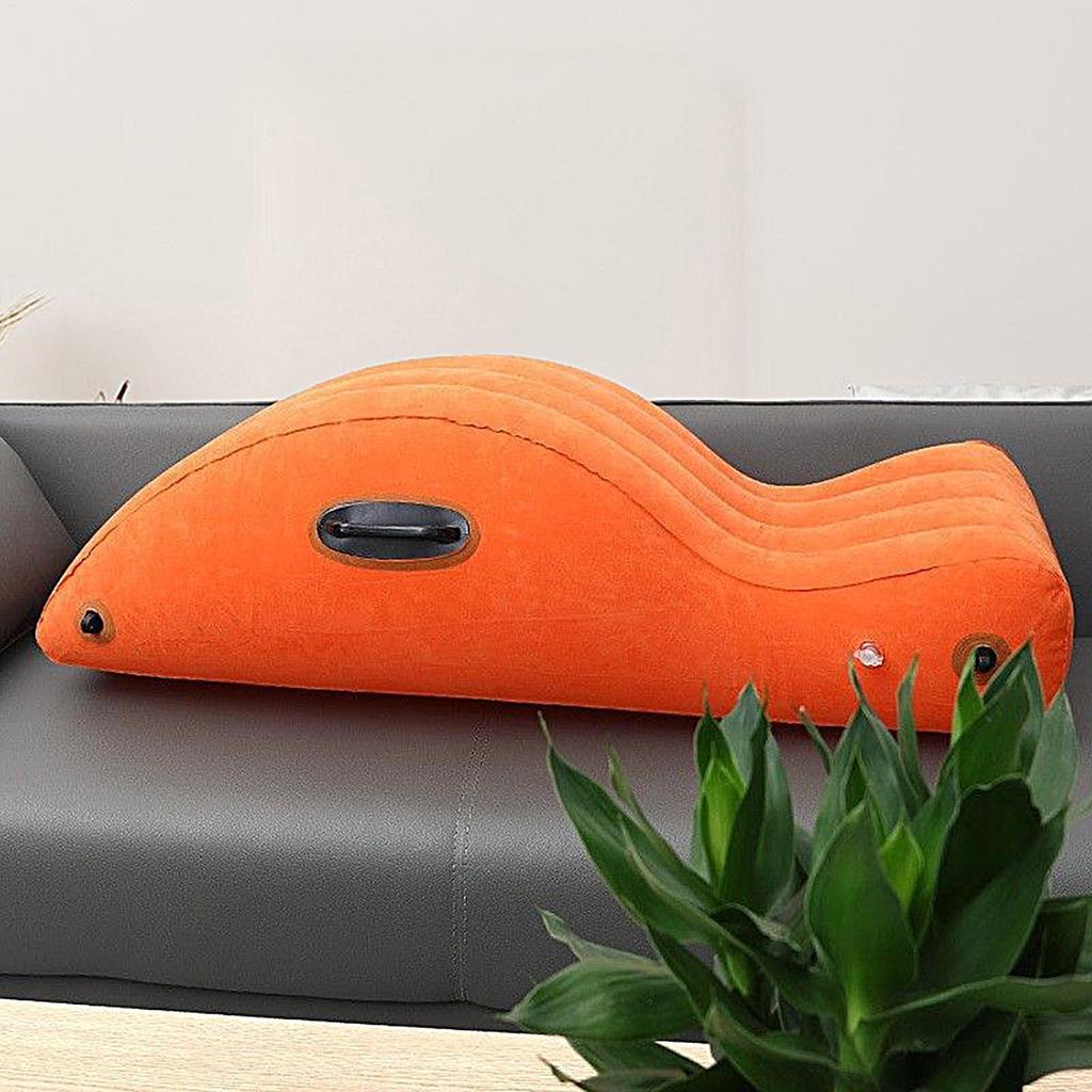 Yoga Lounge Chair Pilates Training Sofa Inflatable Yoga Training Sofa Portable Pilates Exercise Loun