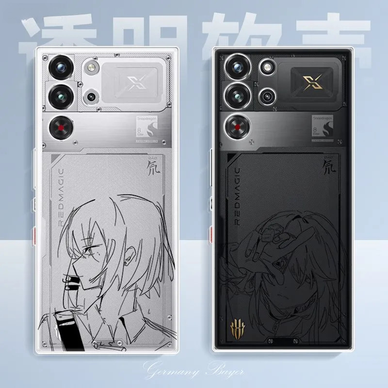Yamada RyoFor Nubia RedMagic 10S Pro เคสโทรศัพท์ RedMagic 10 Pro Soft Case ฝาครอบป้องกัน
