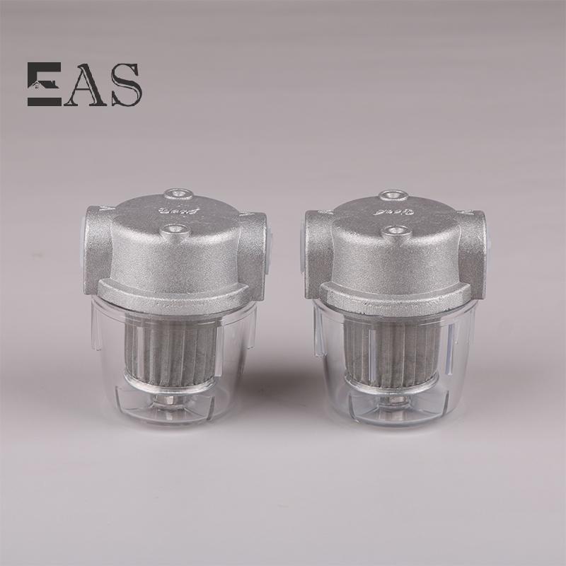 [EA] กรองน้ํามันเครื่องสําหรับเตาน้ํามัน Transparent PC ถ้วย 1/4 "3/8" ตัวกรองเชื้อเพลิงดีเซลขนาดเล็