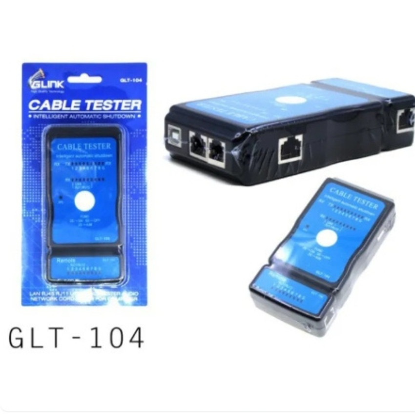 GLT-104 เครื่องเช็กสาย LAN รุ่นยอดนิยมจาก Glink