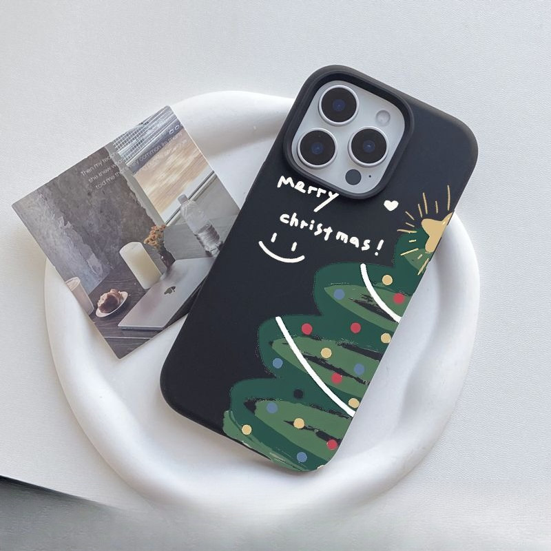 น่ารัก Smile Christmas Tree เคสโทรศัพท์สําหรับ Xiaomi Poco F8 F7 F6 X5 Pro Ultra F5 X7 X6 X4 GT M6 C