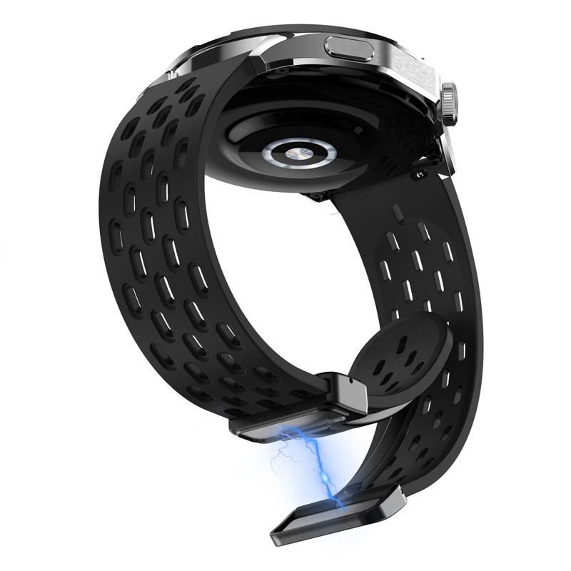 สาย Kieslect AI Smartwatch Elite2 สมาร์ทนาฬิกาซิลิโคนสําหรับ Kieslect Elite 2 SmartWatch สายรัดข้อมือซิลิโคนสร้อยข้อมืออุปกรณ์เสริม - รูปที่ 2