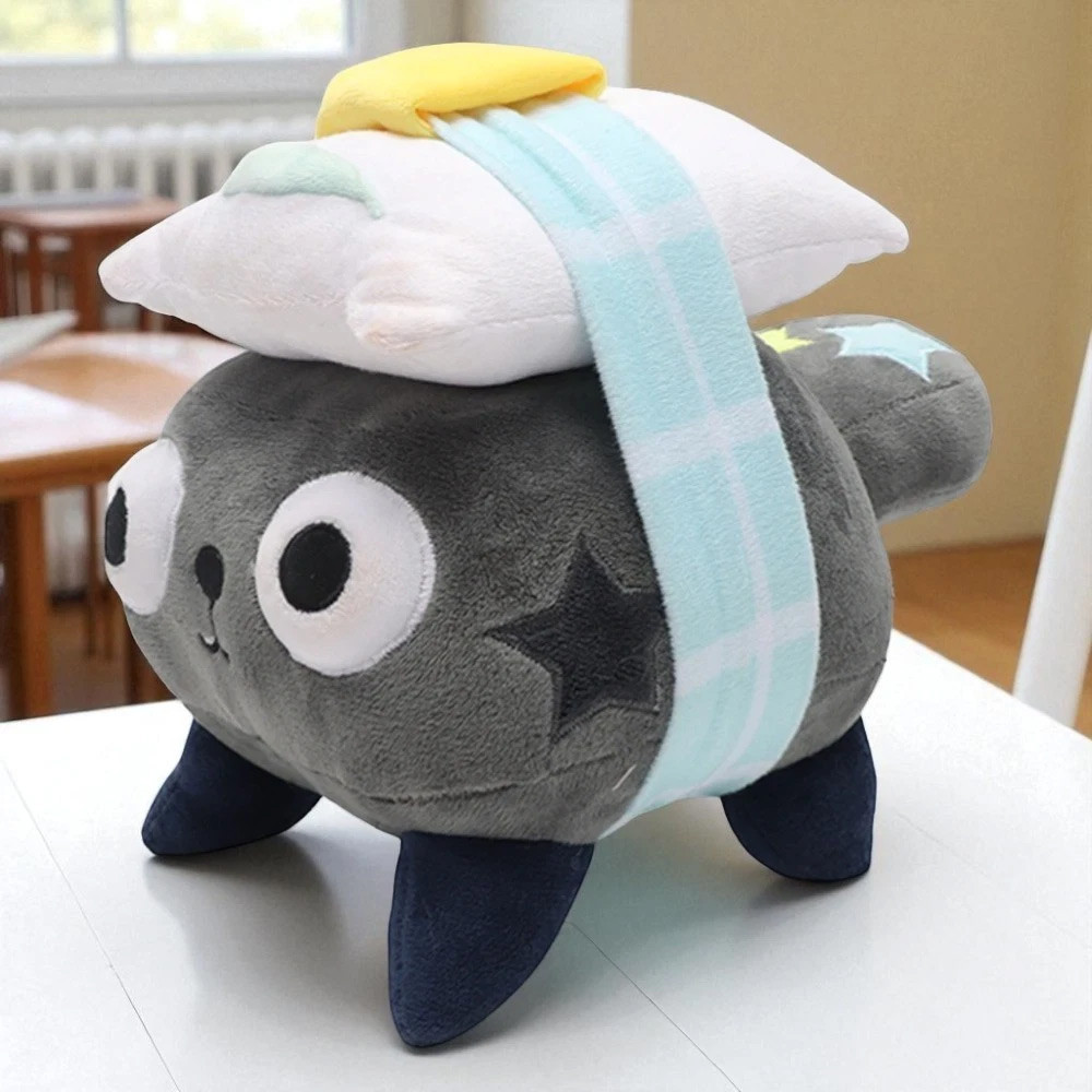 Cute Dandys World Game Character Plush Toy Pebble Dog Soft Stuffed Animal Toy