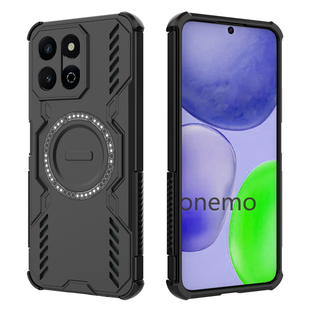 ปลอกสําหรับ Huawei Honor X7c 4G 5G HonorX7c ALT-LX2 ALT-NX1 เคสโทรศัพท์กระจายความร้อนรถผู้ถือแม่เหล็