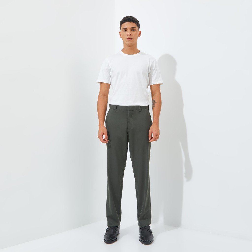 กางเกงมะกอกทรงเข้ารูป Jobb Heritage Kigali