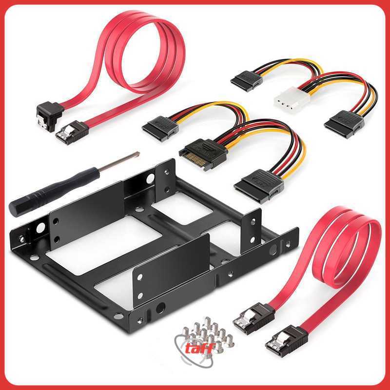 Enclosure External HDD / SSD 2.5 นิ้วถึง 3.5 นิ้ว 2 Bay - SCM02