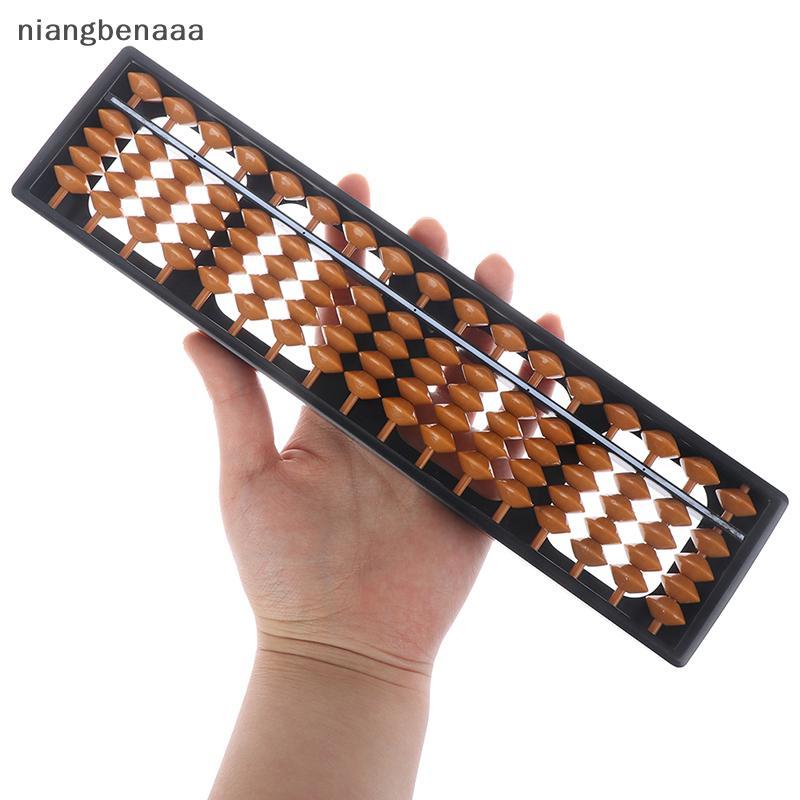 (niangbenaaa) 1 ชิ้นเด็ก 17 หลักก้านลูกคิดมาตรฐานคณิตศาสตร์เครื่องมือคํานวณการศึกษาใหม่
