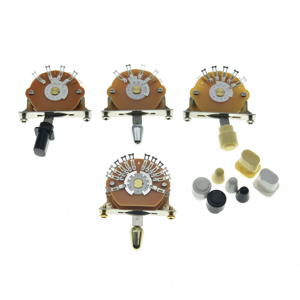 KAISH 3-way/4-way/5-way/Super 5-way Guitar Pickup Selector Switch สําหรับ ST/Tele/กีตาร์ไฟฟ้า