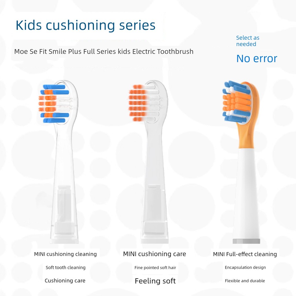 Mense เหมาะสําหรับ usmile เด็กแปรงสีฟันไฟฟ้าหัว Q10/Q20/Q3S/Q4/QF1/A10/Y10/20/Y1