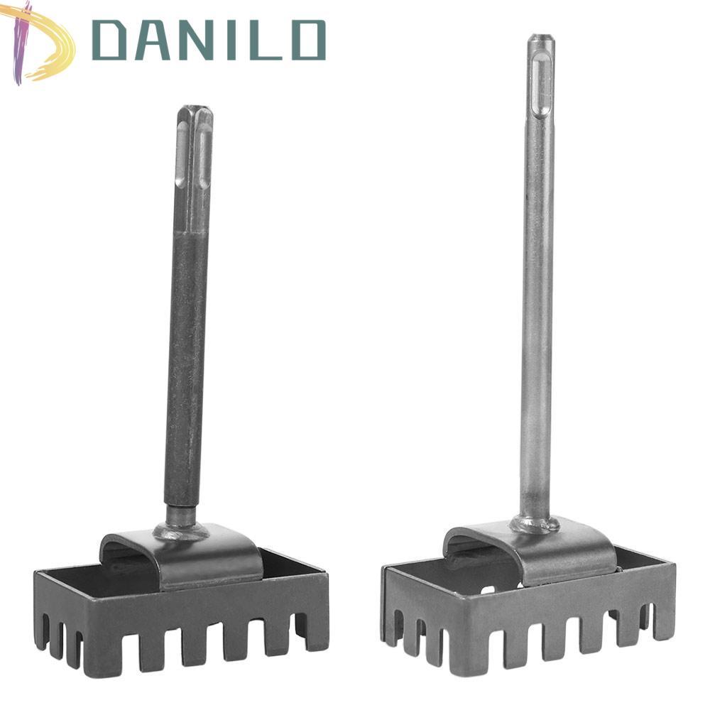 DANILO Square Socket Puncher, Slotting Square-handle 4 Pits Square Hole Cutter, Creative Punch Quick