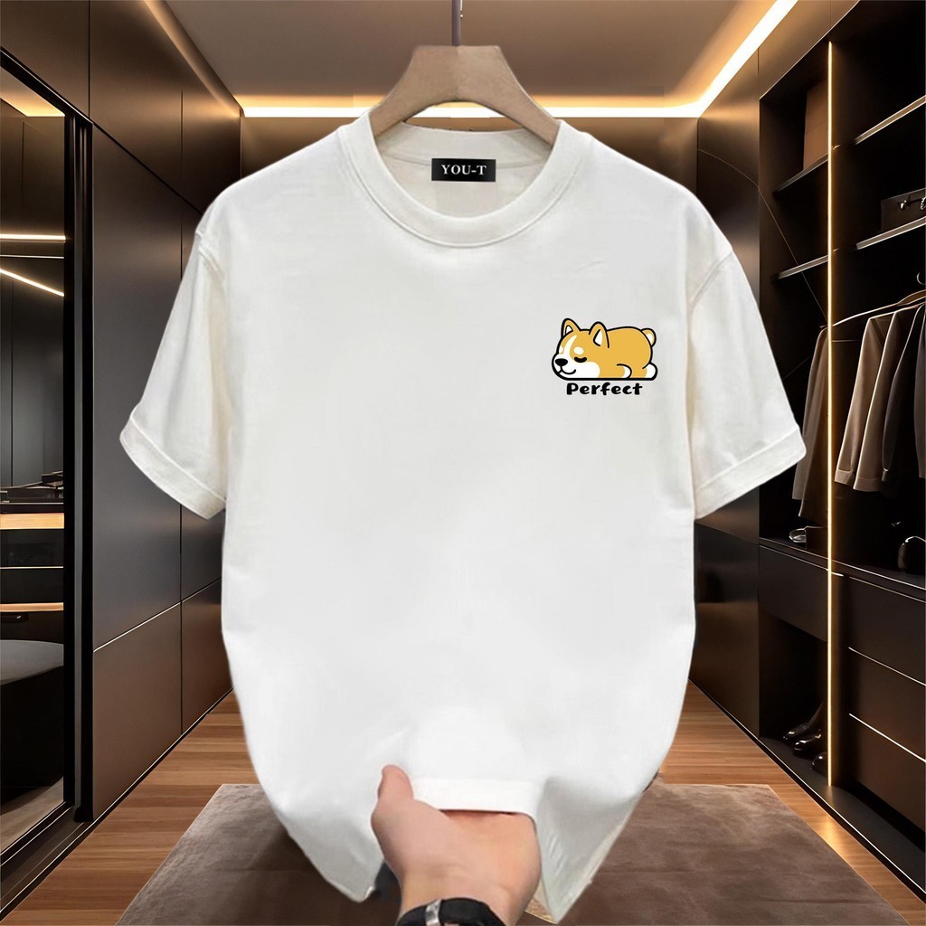 YOUNG T🔥🔥M~3XL 💥 เสื้อผู้ชาย เสื้อยืด oversize สตรีท เกรดพรีเมียม โคตรนุ่ม เสื้อคอตตอน100% ไม่หดตัวล