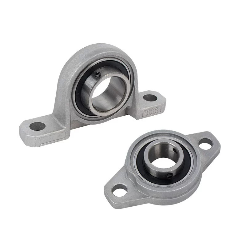 ผู้ผลิตมีสินค้าในสต็อก แบริ่งติดตั้งแนวตั้งรูปตัว P โลหะผสมสังกะสี KP08 KP000 KP001 KP002 KP003