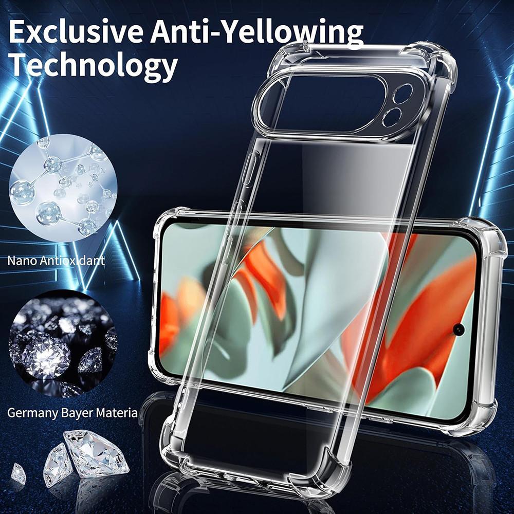 เคสซิลิโคนกันกระแทกสําหรับ Google Pixel 10A 10 Pro XL PIXEL 10Pro 10ProXL Pixel10A Pixel10 ถุงลมนิรภ