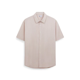 AIIZ (เอ ทู แซด) - AIIZ เสื้อเชิ้ตผู้ชายแขนสั้น สีพื้น AIIZ Men's Short Sleeve Shirt