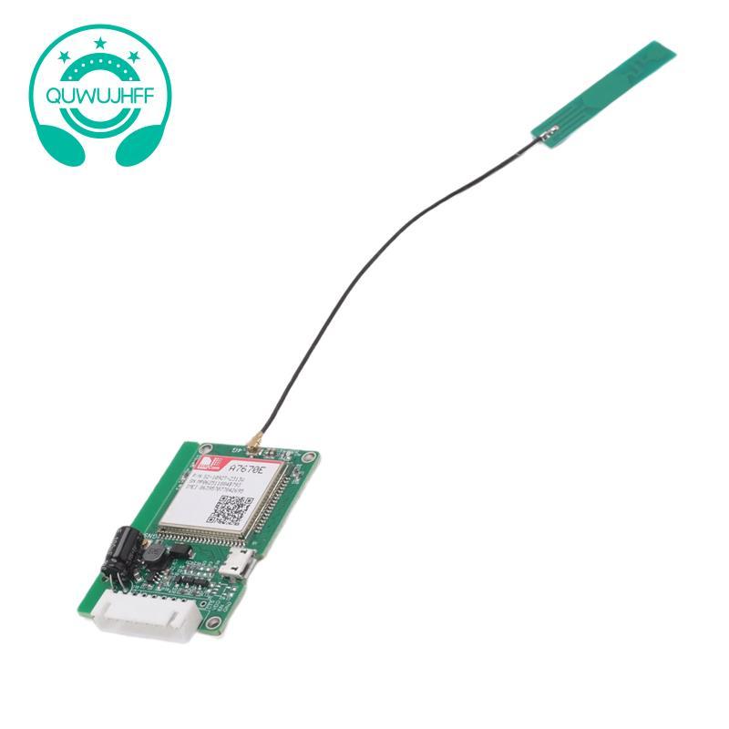 (quwujhff)SIMCOM A7670E 4G LTE Cat1 โมดูล A7670E 4G LTE Cat1 โมดูลพร้อมช่องใส่ซิมการ์ด TTL UART 2G L