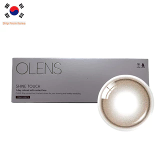O-LENSE SHINE TOUCH MILKY Choco 1Day 20P คอนแทคเลนส์
