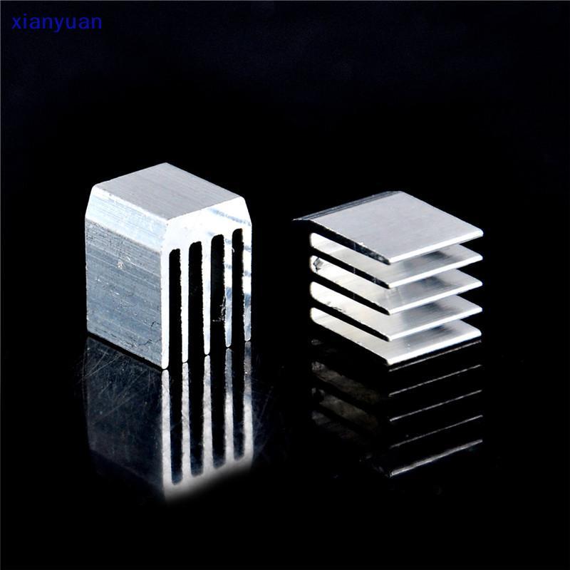 [xianyuan] 10 ชิ้นอลูมิเนียมระบายความร้อน 9x9x12 มม.ฮีทซิงค์ RAM หม้อน้ําฮีทซิงค์คูลเลอร์ XY