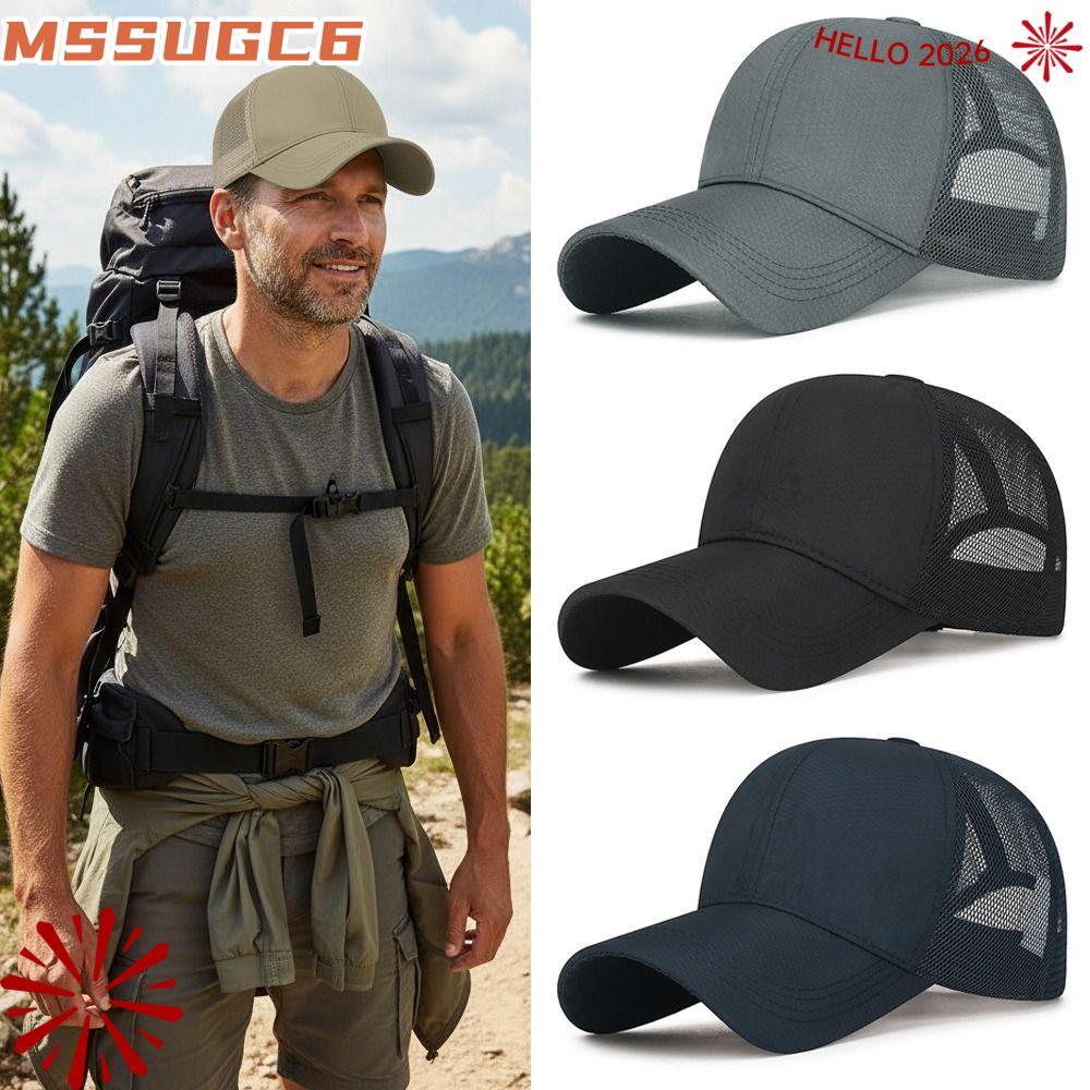IMSSUG Quick-Drying Hat, Honeycomb Breathable Mesh Adjustable Summer Sun Hat, Fashion Sun Protection Baseball Cap For Women Men