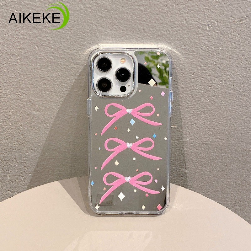 Insสไตล์โบว์สีชมพูเคสโทรศัพท์สําหรับRealme C25 C25S C25Y C21 C21Y C2 C20A C17 C15 C12 C11 C1 P4 Lite