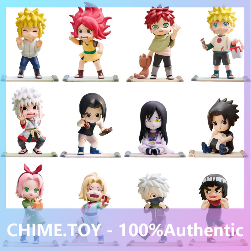 P POPMART POPMART Naruto Shippuden วัยเด็ก Series Mystery Box ของขวัญเล่นอินเทรนด์