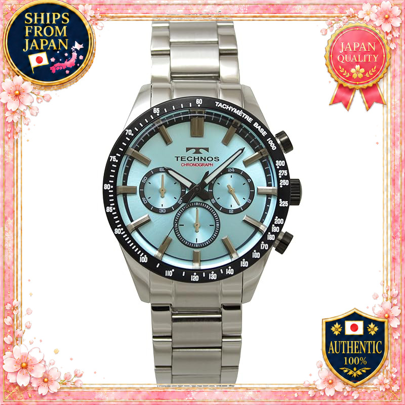 TECHNOS Chronograph Watch T9B87BI