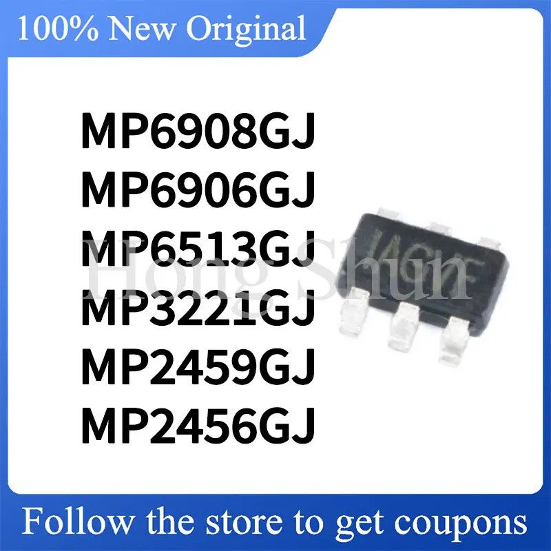 5PCS MP2456GJ MP6908GJ MP2459GJ MP3221GJ MP6513GJ MP6906GJ-LF-Z AGV AEQ AF ALP SOT ชิป ic