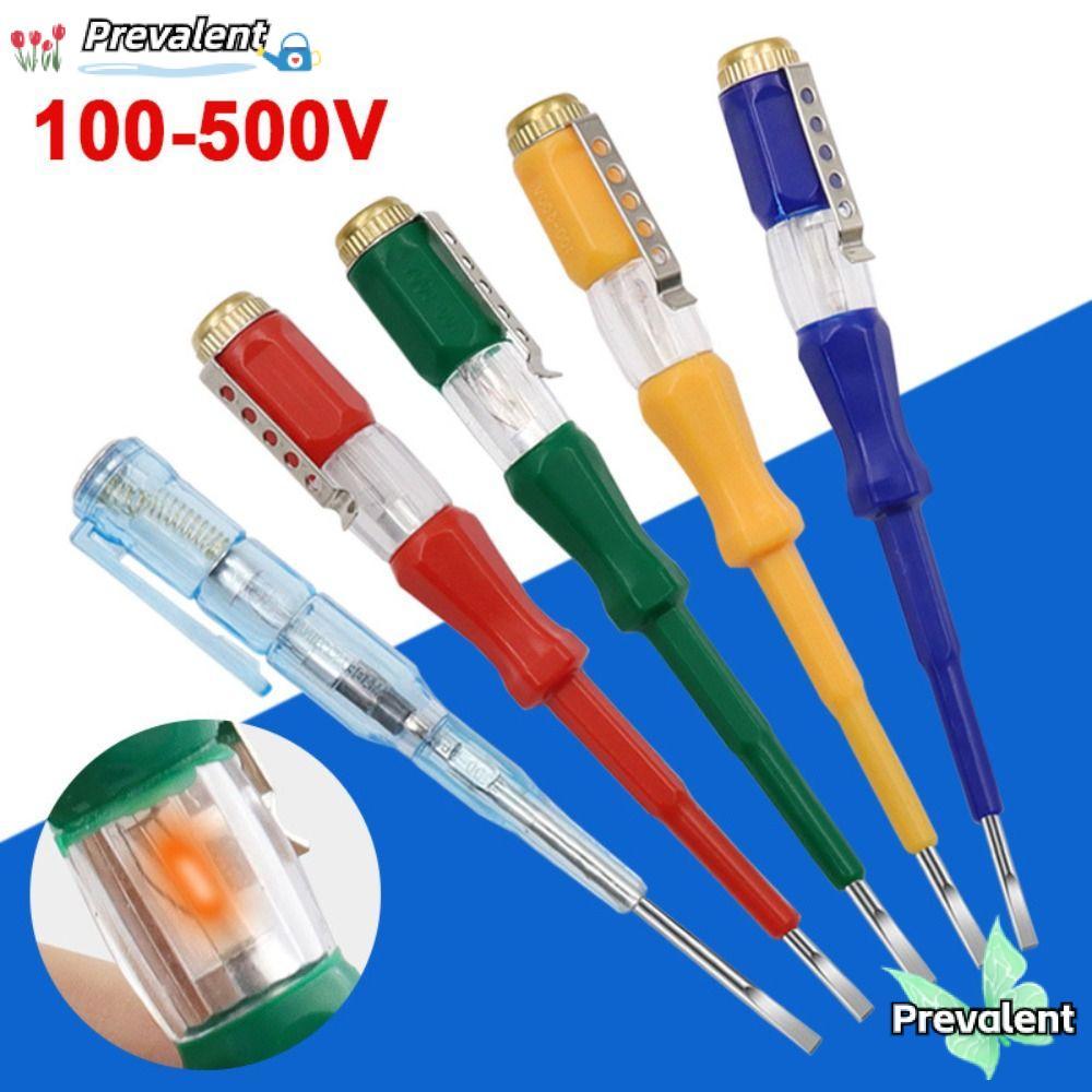 ก่อน เครื่องทดสอบไฟฟ้า, เครื่องมือไฟฟ้าในครัวเรือน 100-500โวลต์ ปากกาทดสอบวงจร, ไขควงแบนอเนกประสงค์
