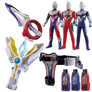Triga Ultraman Transformation อาวุธ Magic Light Stick ของเล่นอาวุธแหวนยางนุ่มเด็ก dx Spark ของขวัญวันเกิด
